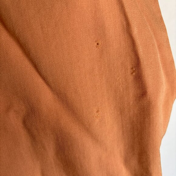 Vintage Women’s Tahari Skirt Suit Set in Terracotta Peach Size 6 - Picture 11 of 16